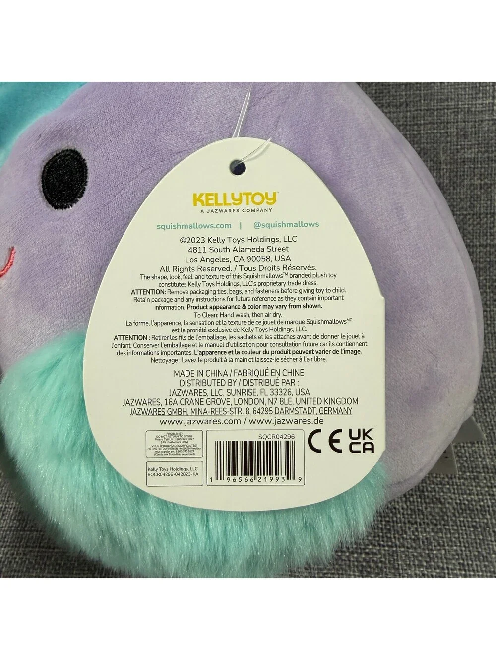 **NWT** Squishmallow Pyle The Mushroom 8